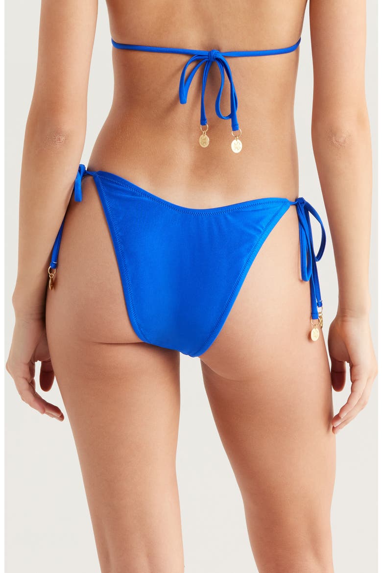 Ring Side Tie Bikini Bottoms, Alternate, color, BLUE LAGOON