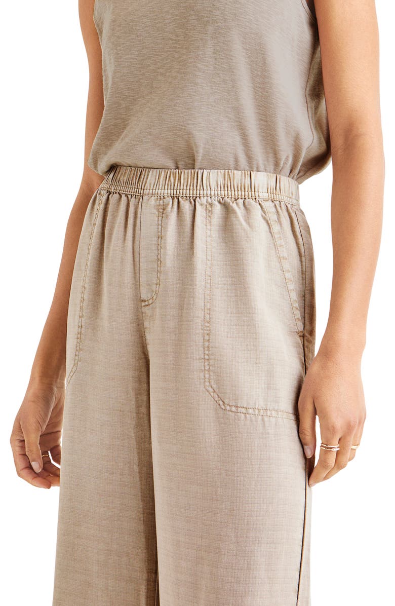 Splendid Angie Palazzo Pants, Alternate, color, Fawn