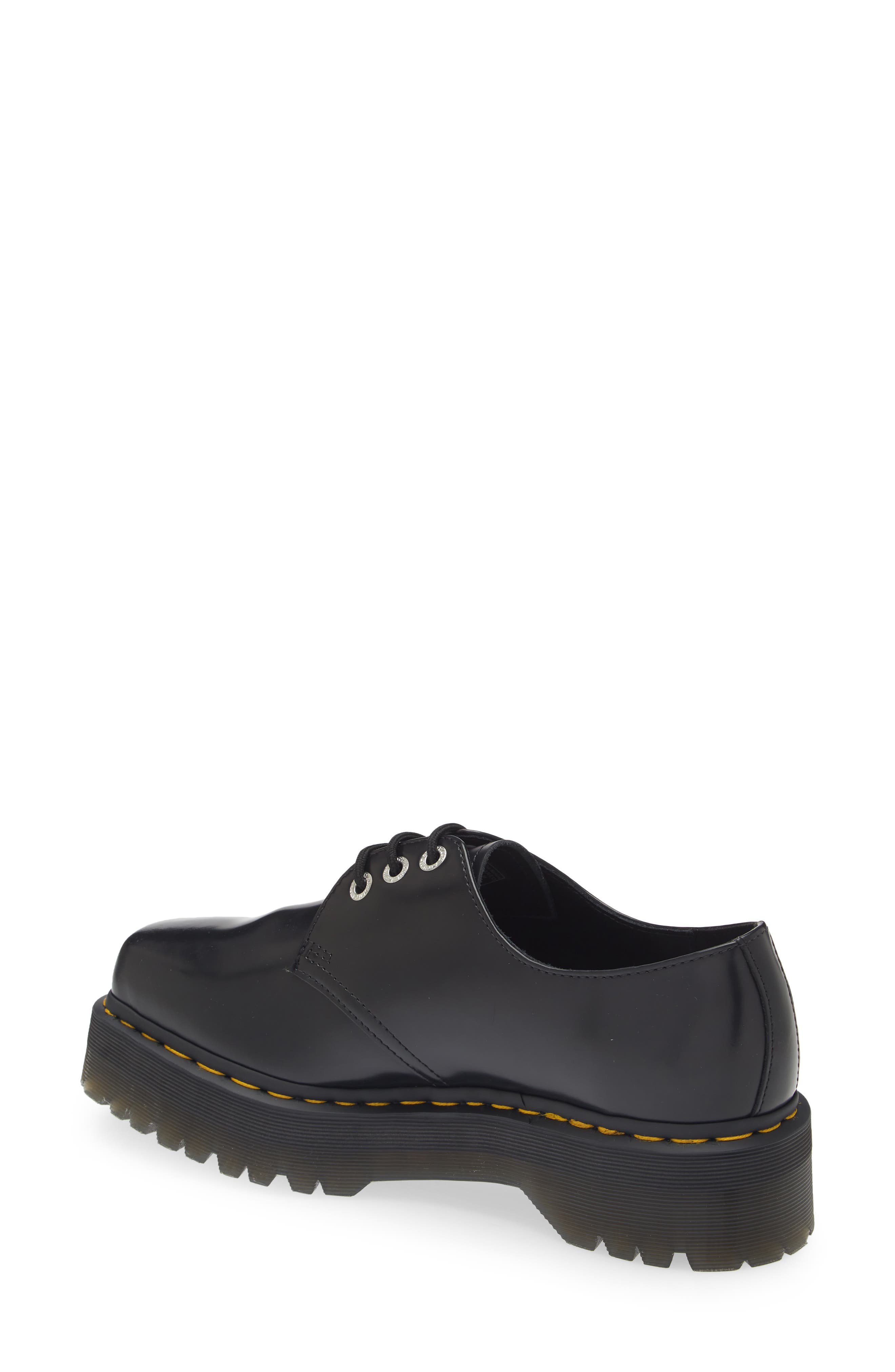 Dr. Martens 1461 Quad Square Toe Platform Oxford, Alternate, color, 