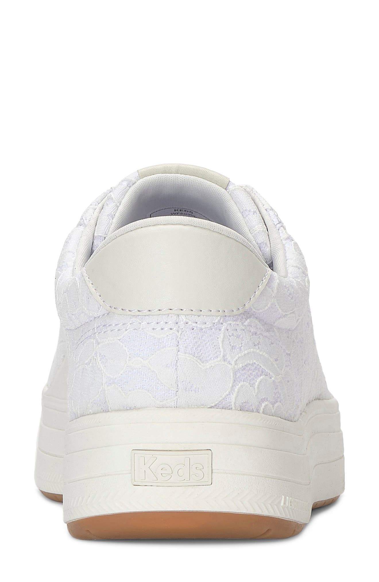 Keds<sup>®</sup> Park Platform Sneaker, Alternate, color, Snow White