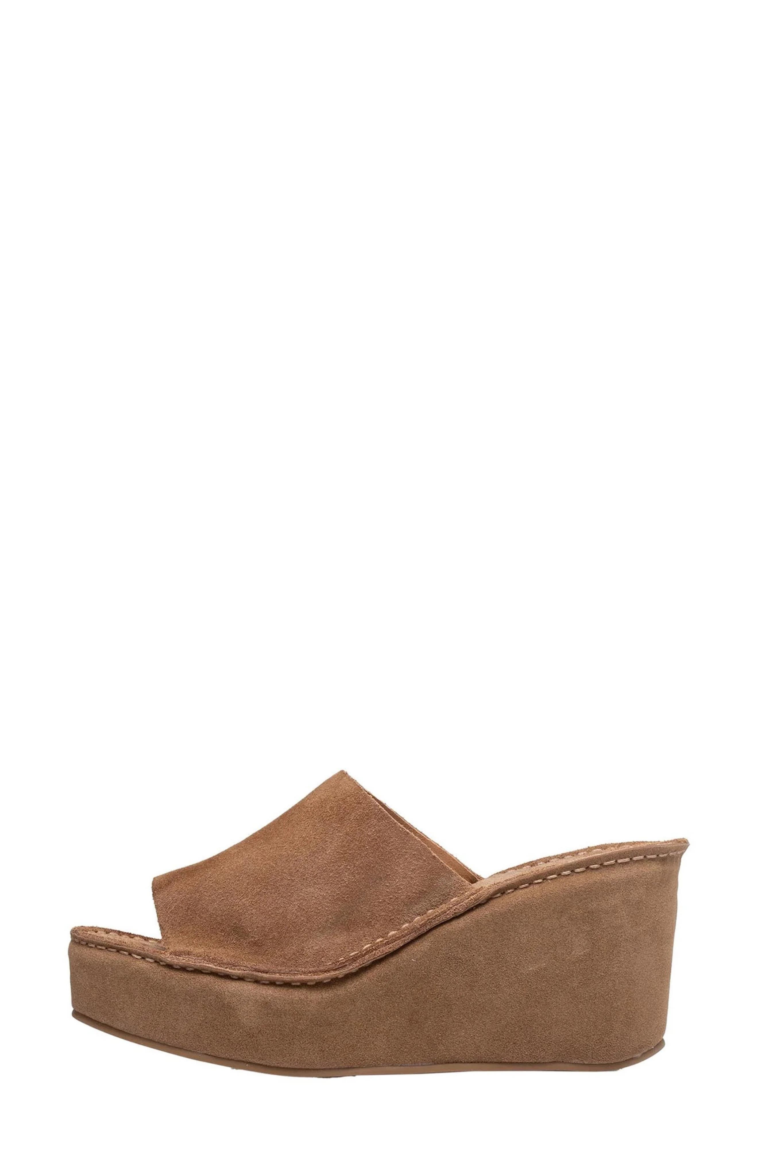 ANTELOPE Wesley Platform Wedge Sandal, Alternate, color, Taupe