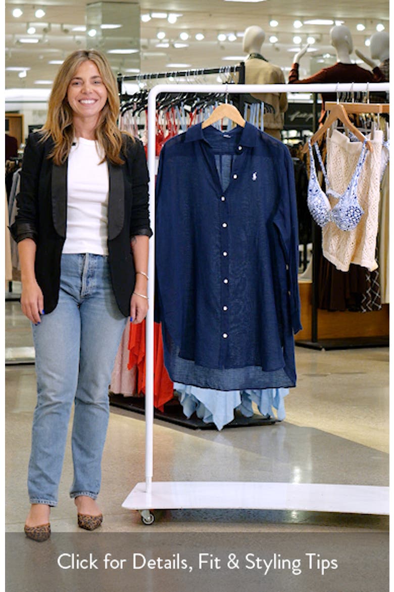 Boyfriend Cover-Up Shirt video