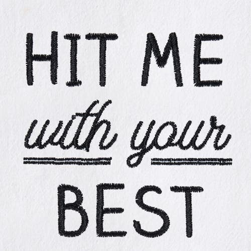 C & F Home C&f Home Best Tea Pot Kitchen And Bathroom Embroidered Hand Towel In Black