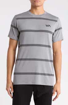 Sport Vent Stripe Performance Graphic T-Shirt
