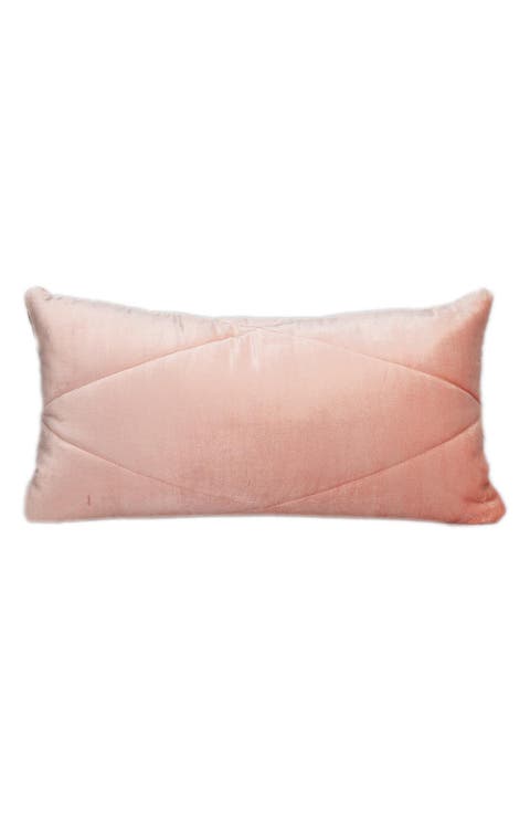 Koko Transitional Pink Throw Pillow