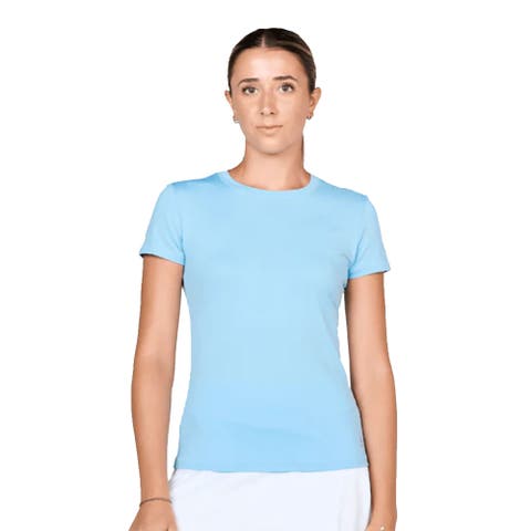 UV Colors Short Sleeve Womens Tennis Shirt