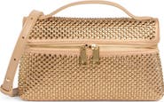 JW PEI Thea Woven Top Carry Handle Crossbody Bag