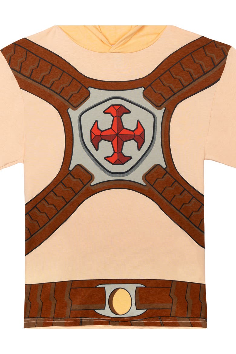 Cosplay Hooded T-Shirt, Alternate, color, Beige He Man