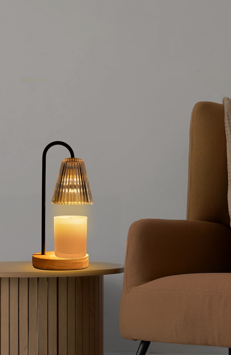 Luze Candle Wamer Light, Alternate, color, Amber