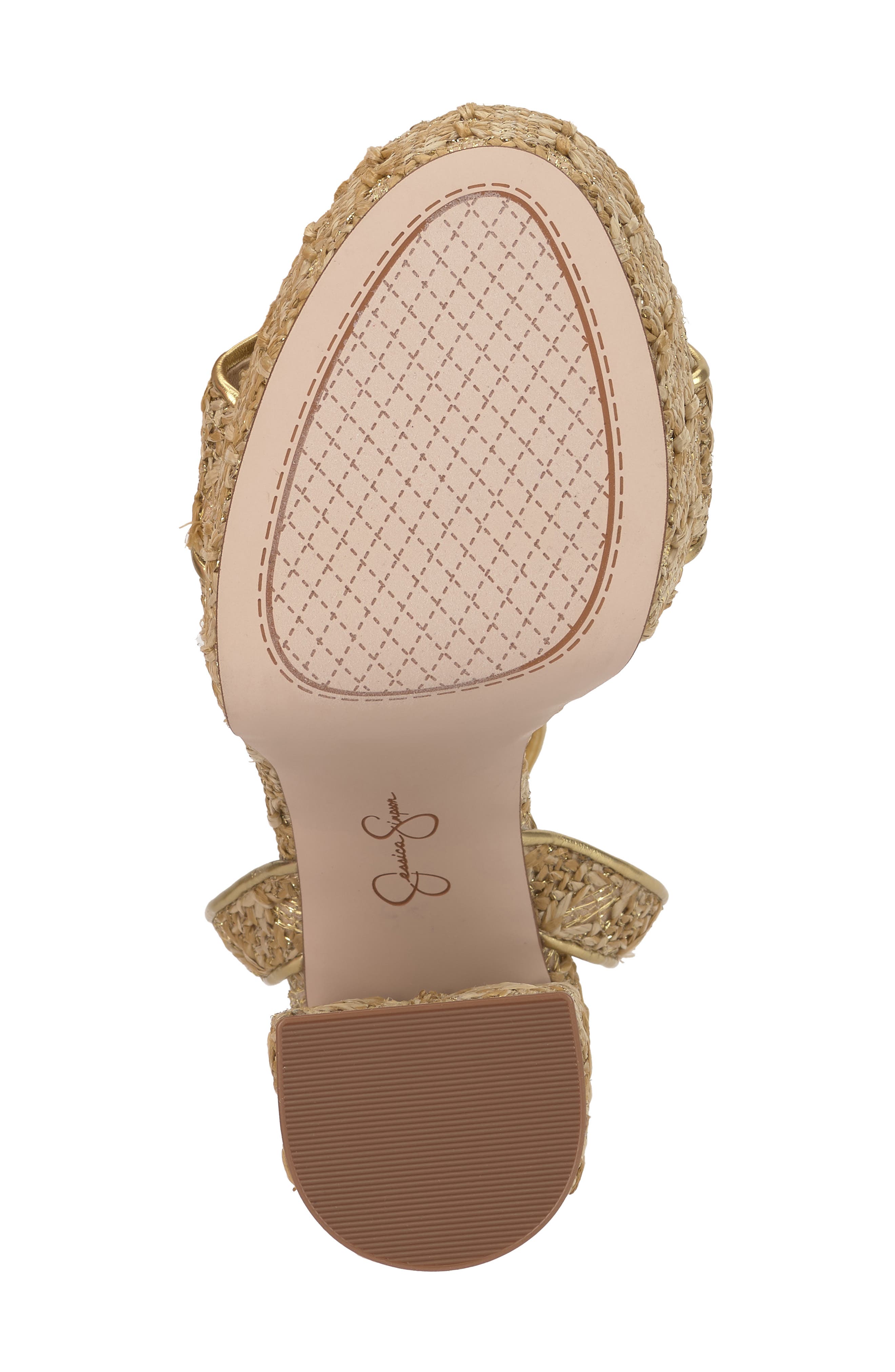 Axtyn Ankle Strap Platform Sandal, Alternate, color, NATURAL/ GOLD