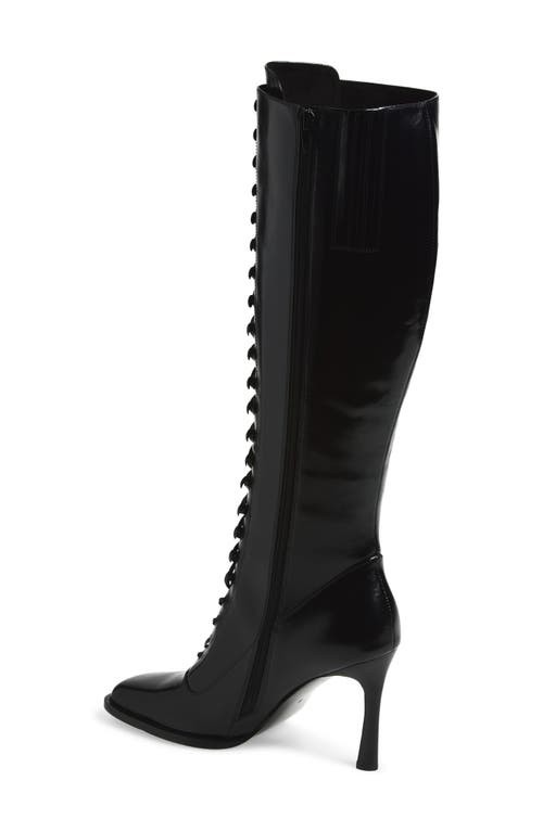 Jeffrey Campbell Fanning Knee High Boot In Black