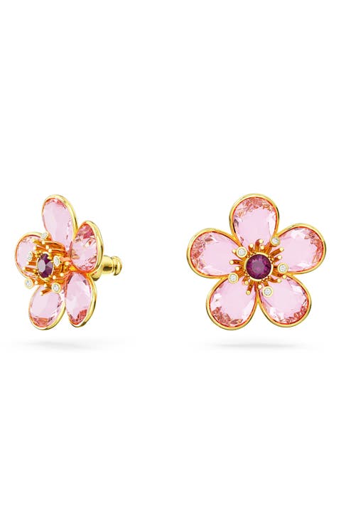 Idyllia Crystal Stud Earrings