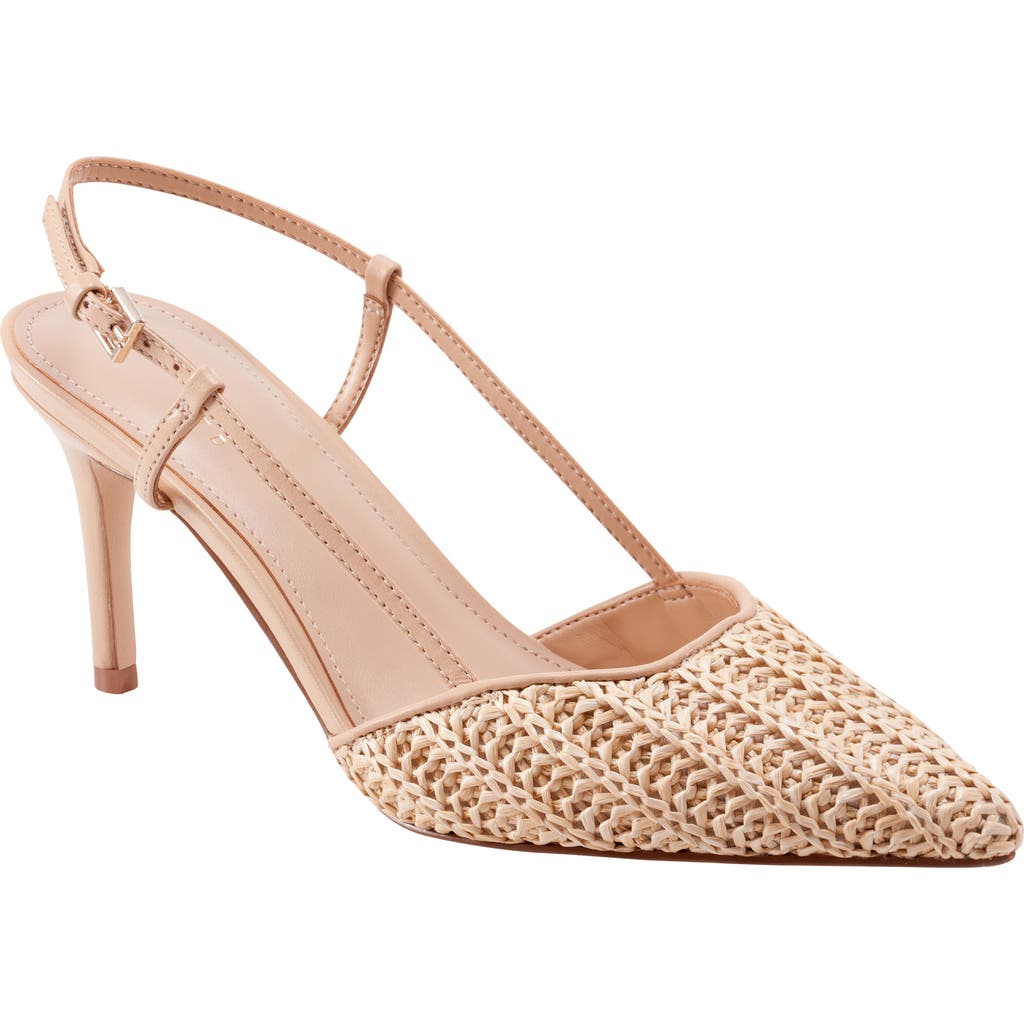 Marc Fisher Ltd Flory Pointed Toe Pump In Neutral
