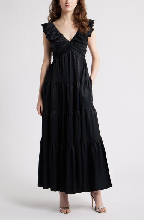 Ruffle Maxi Dress