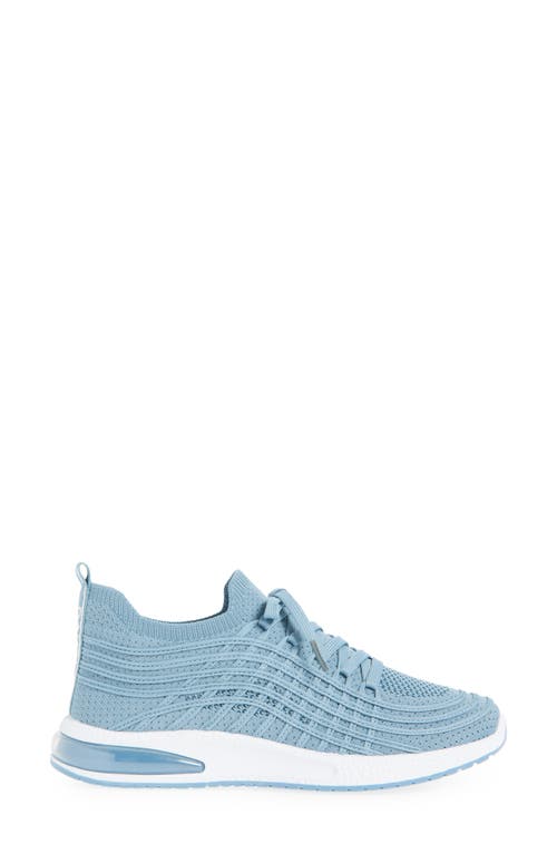 Danskin Vortex Lace-up Sneaker In Steel Blue