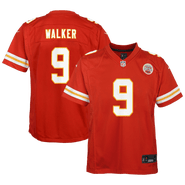 Nike Youth Nike Kenneth Walker III Red Kansas City Chiefs Game Jersey