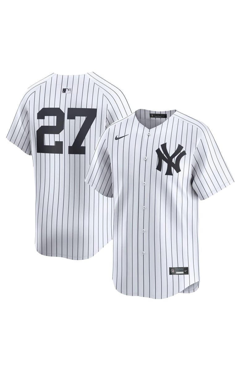 Nike Men
s Nike Giancarlo Stanton White New York Yankees Home Limited Player Jersey, Main, color, White