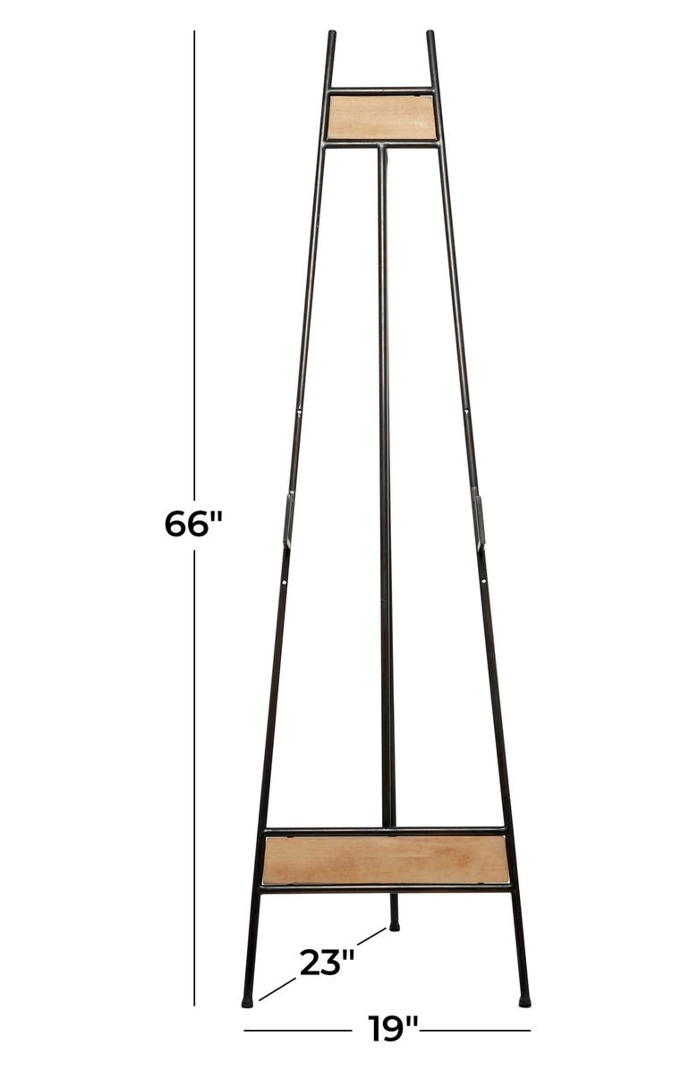 SONOMA SAGE HOME Black Metal Extra Large Free Standing Adjustable Display Easel, Alternate, color, Black