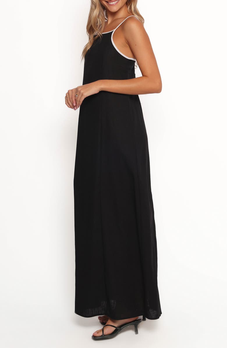 Petal & Pup Ciel Maxi Dress, Alternate, color, Black