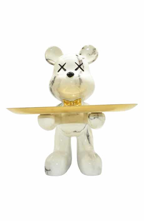 KINETIC Butler Mouse with Tray Sculpture