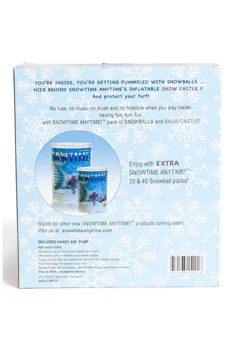 Inflatable Snow Castle, Alternate, color, NONE