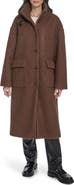 Levi's Bouclé Longline Cocoon Car Coat