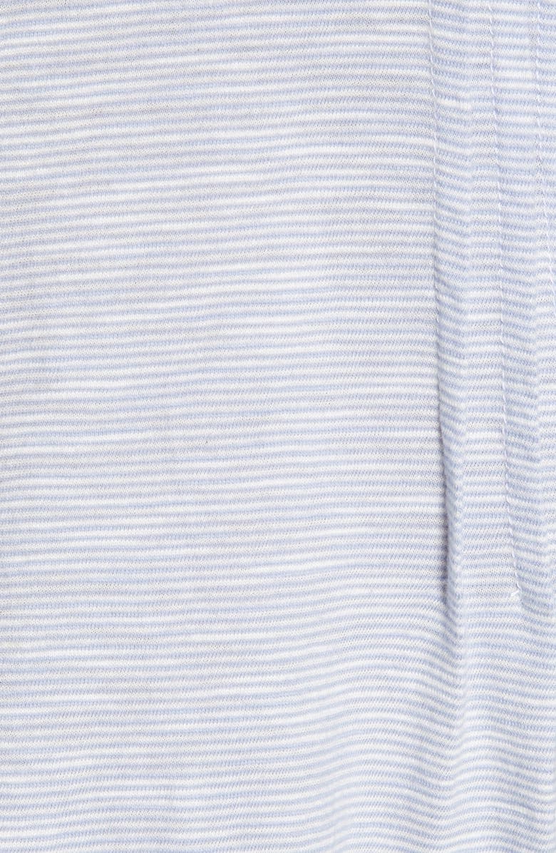 Lucky Brand Stripe Pintuck Cotton Peasant Blouse, Alternate, color, 