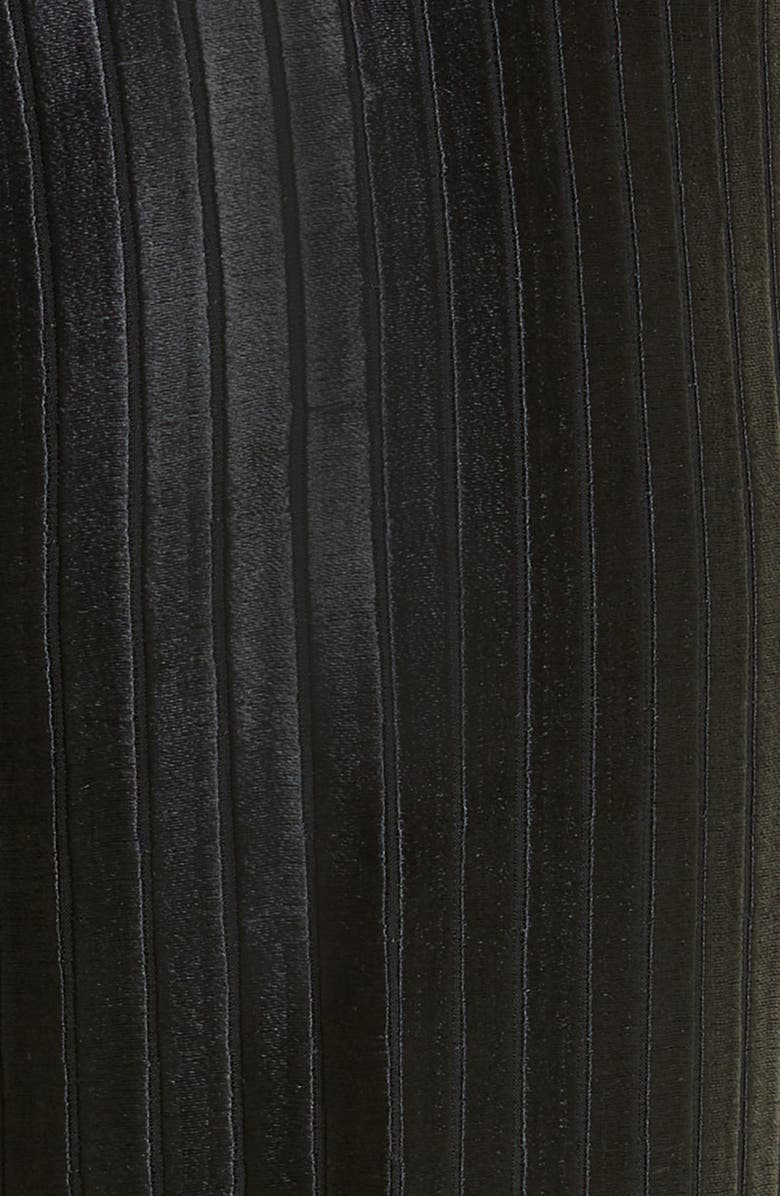 Akris Carl Embroidered Stripe Satin Pants, Alternate, color, 