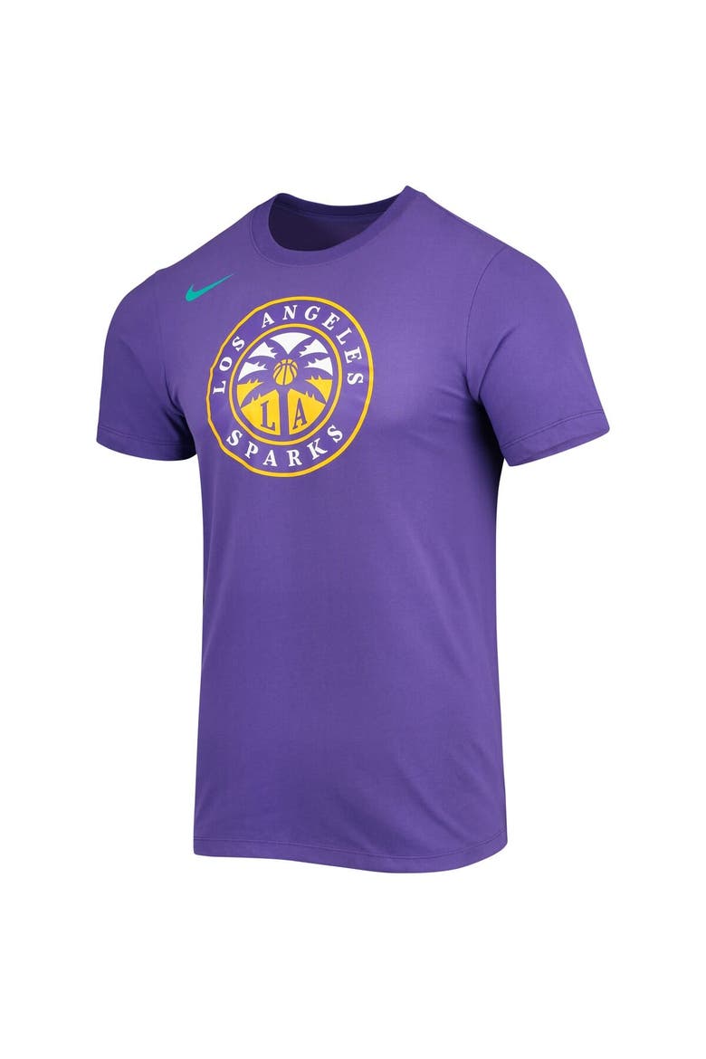 Men's Nike Purple Los Angeles Sparks Logo Performance T-Shirt, Alternate, color, Purple