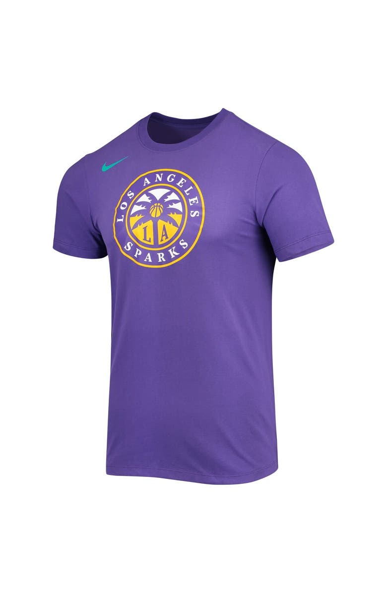 Nike Men's Nike Purple Los Angeles Sparks Logo Performance T-Shirt, Alternate, color, 