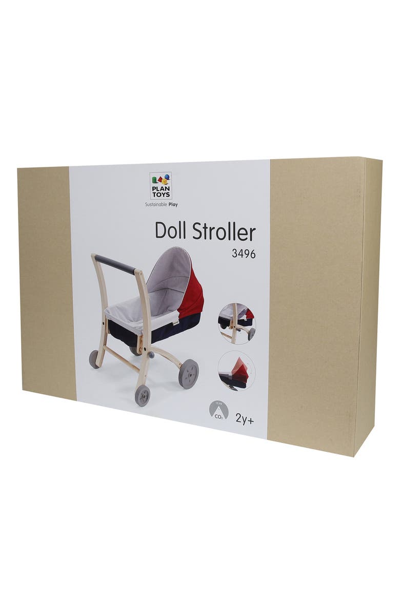PlanToys<sup>®</sup> Doll Stroller, Alternate, color, Assorted