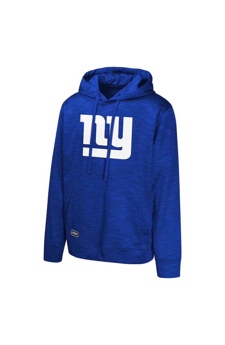 Outerstuff Men's Royal New York Giants Streak Fleece Pullover Hoodie, Alternate, color,