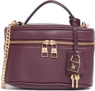 London Fog Faux Leather Vanity Bag
