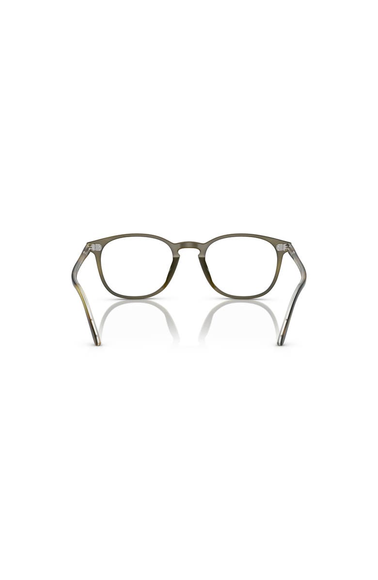 Oliver Peoples 49mm Square optical glasses, Alternate, color, Brown