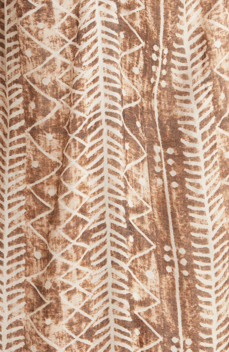 Elan Cutout Long Sleeve Cover-Up Dress, Alternate, color, 