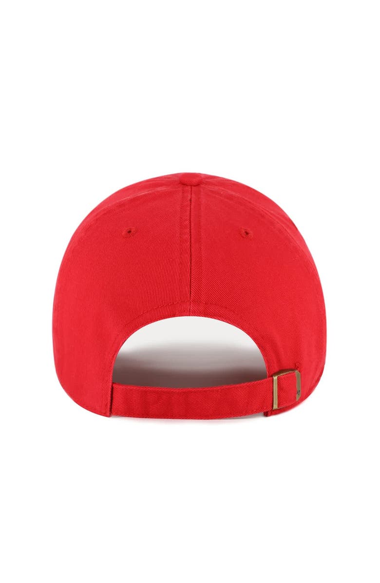 '47 Men's '47 Red Nebraska Huskers Clean Up Adjustable Hat, Alternate, color, 
