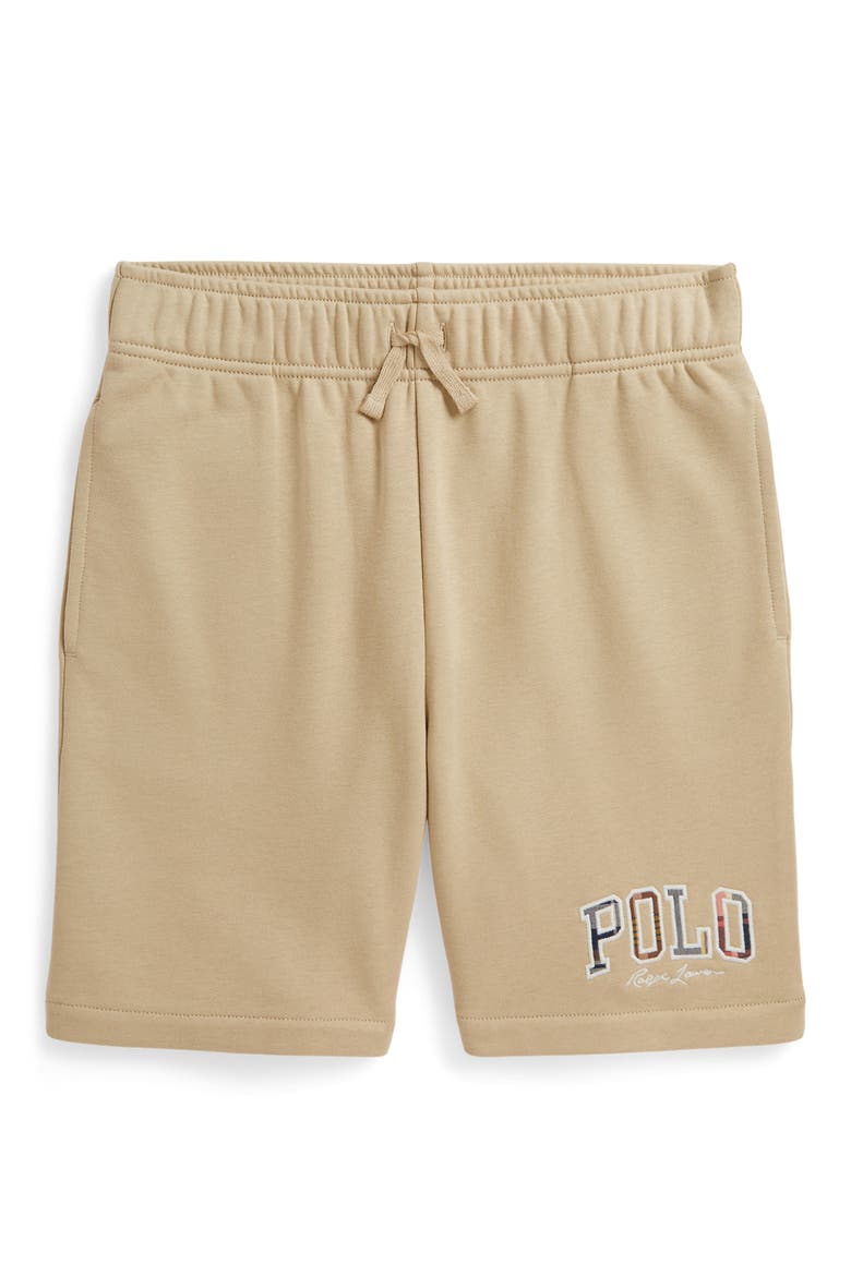 Kids' Easy French Terry Shorts, Main, color, TALLOW CREAM