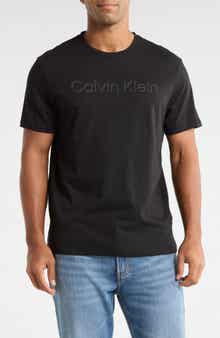 Calvin Klein Standard Logo Cotton Crewneck T-Shirt