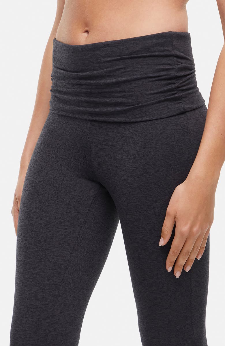 Wildfox Lina Yoga Pants, Alternate, color, Heather Phantom