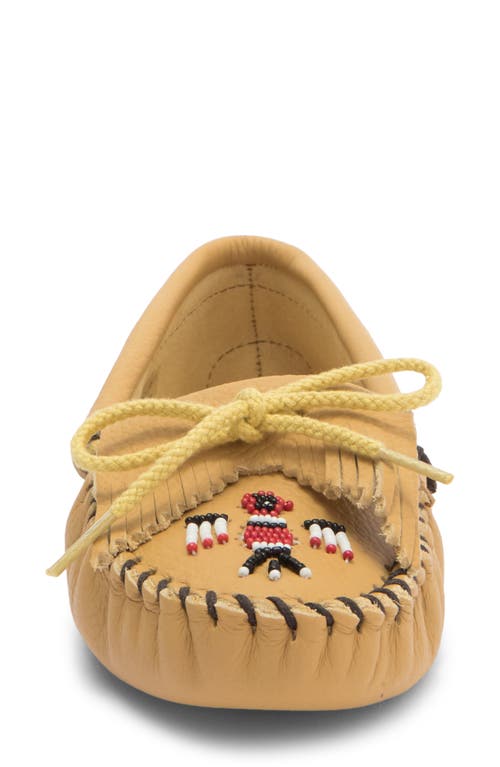 Minnetonka Thunderbird Soft Sole Slipper In Brown