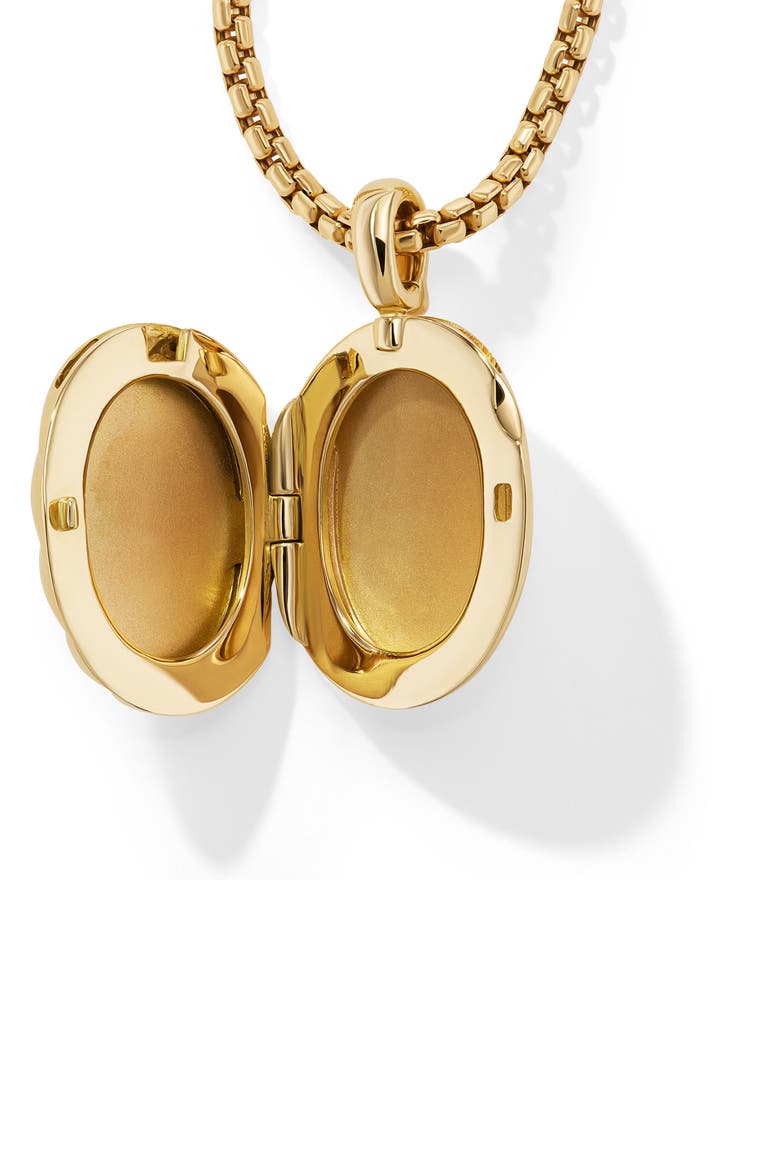Sculpted Cable Locket, Alternate, color, 18K YELLOW GOLD