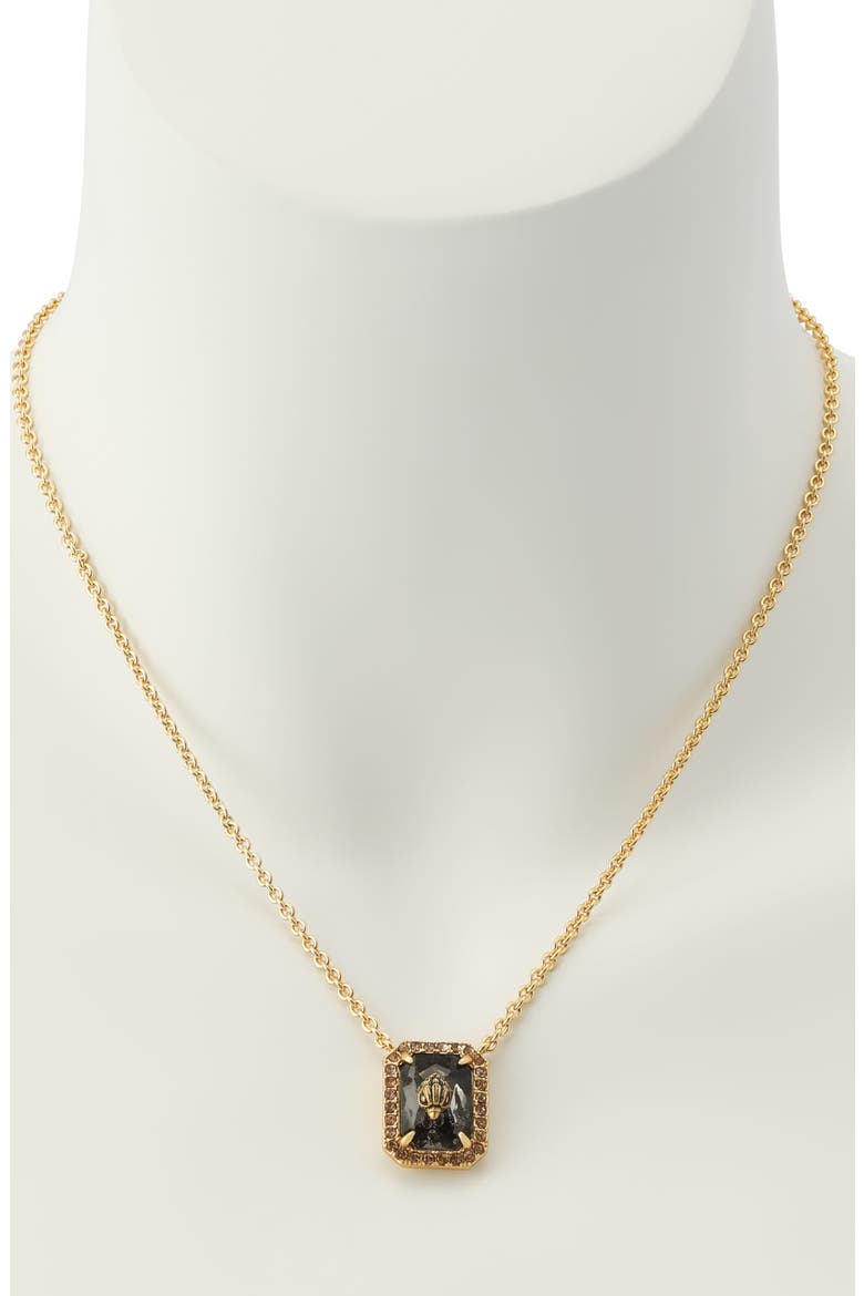 Short Pendant Necklace, Alternate, color, BLACK DIAMOND