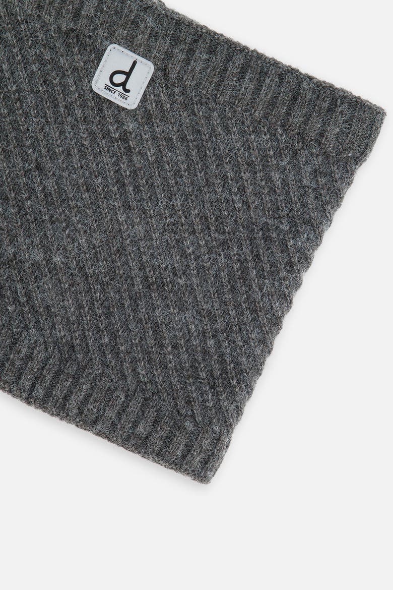 Stretch Knit Fleece Neckwarmer, Alternate, color, Cool Dark Grey