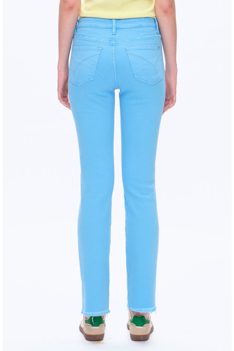 Straight Leg Jeans, Alternate, color, SEA BLUE