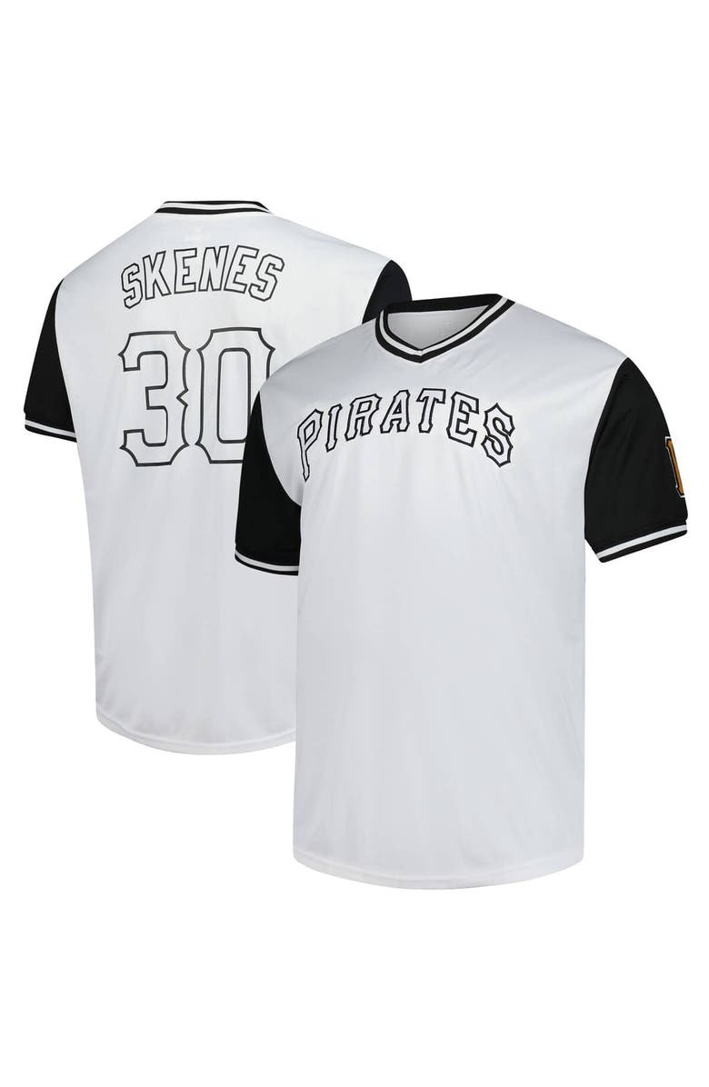 PROFILE Men's Profile Paul Skenes White Pittsburgh Pirates Big & Tall Birdeye T-Shirt, Alternate, color, White