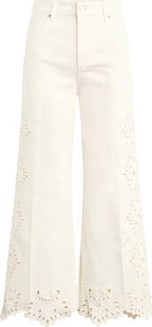 Joe's The Mia Embroidered High Waist Ankle Straight Leg Jeans
