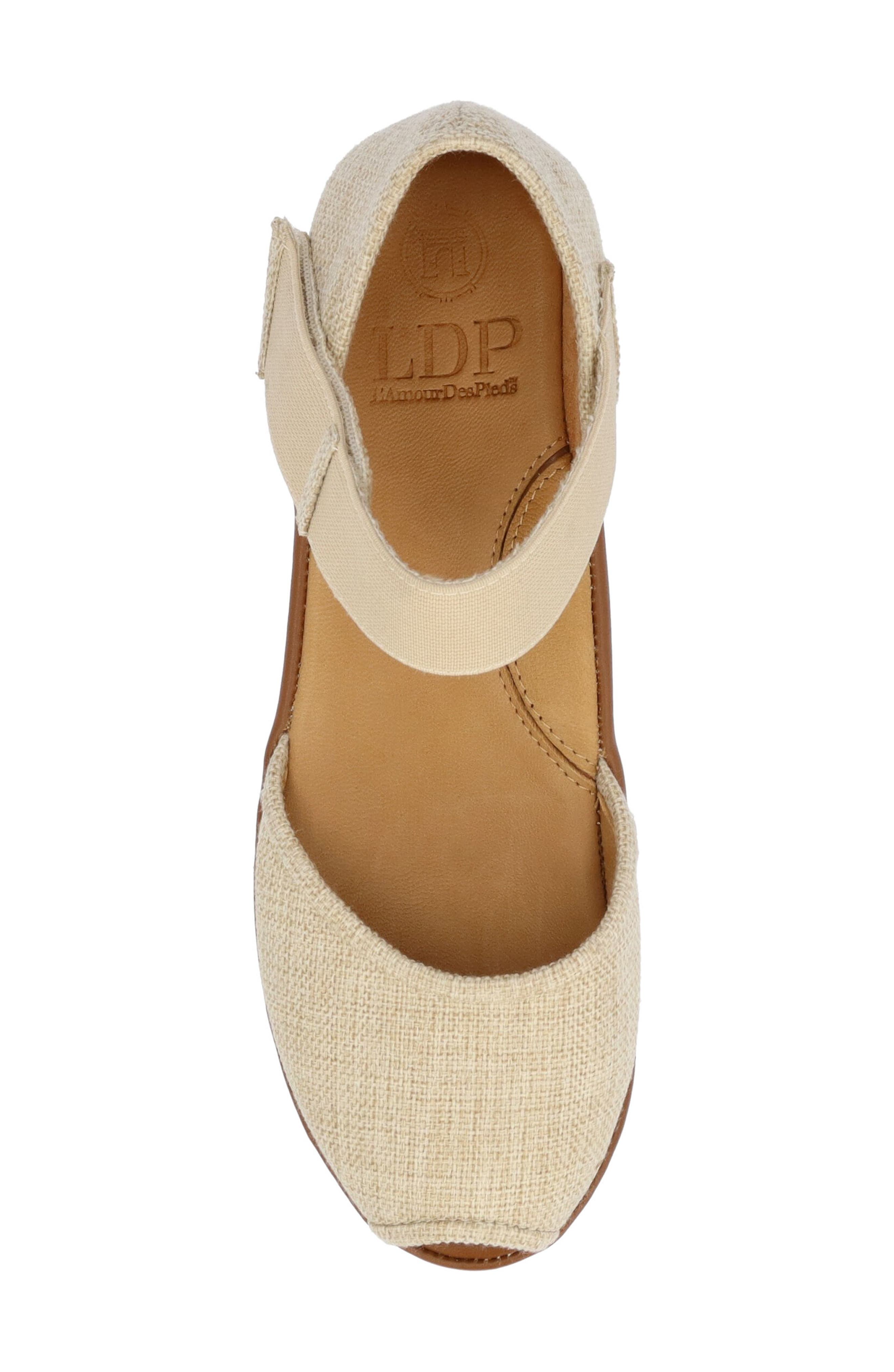 L'Amour des Pieds Amadour Ankle Strap Sandal, Alternate, color, Natural