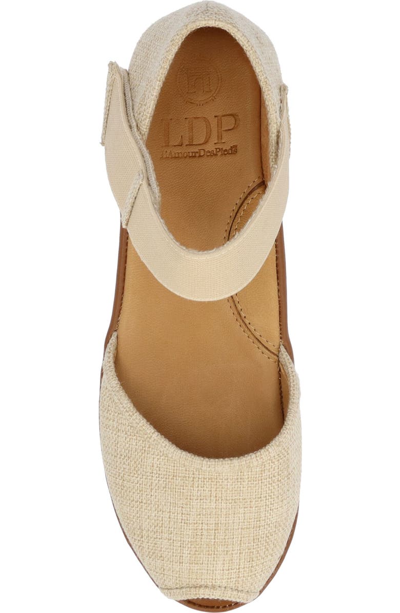 L'Amour des Pieds Amadour Ankle Strap Sandal, Alternate, color, Natural