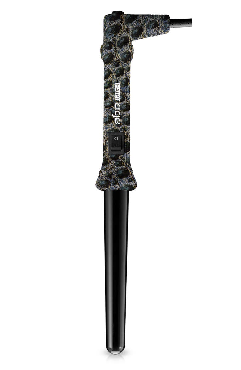 HAIR RAGE Cortex Beauty 1" Wild Animal Print Graduated Ceramic Curling Iron, Alternate, color,