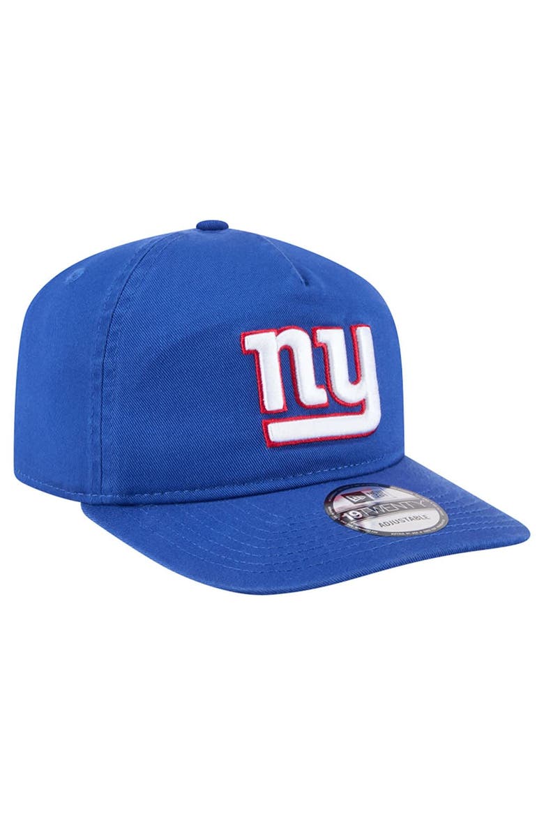 Men's New Era  Royal New York Giants Team 19TWENTY Adjustable Hat, Alternate, color, Royal